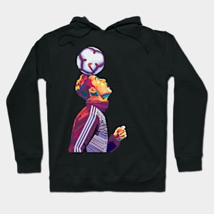 cristiano ronaldo wpap art Hoodie